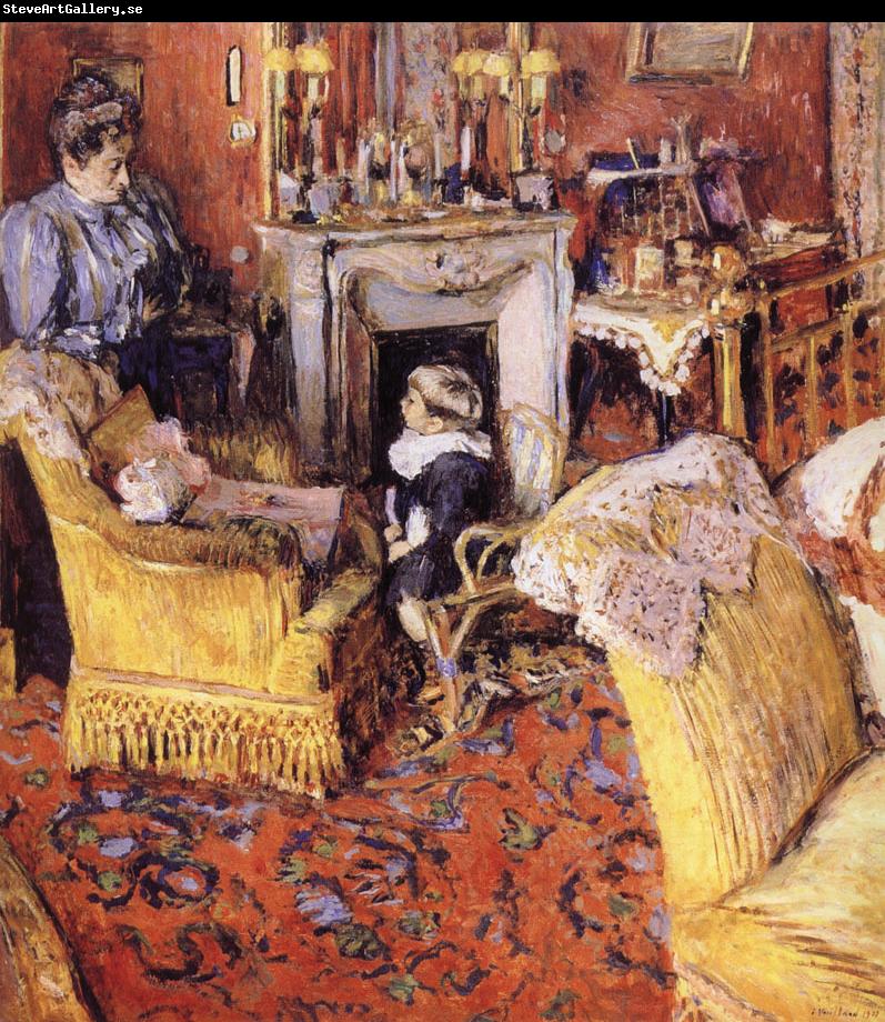 Edouard Vuillard Moruisifu and her son